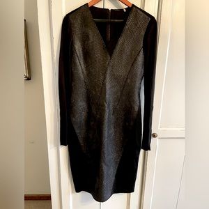 Elie Tahari Black Statement Dress. Size 6